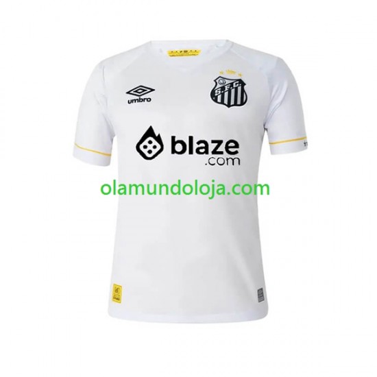 Camisola Santos FC Homem Equipamento Primeiro 2023-2024 Manga Curta